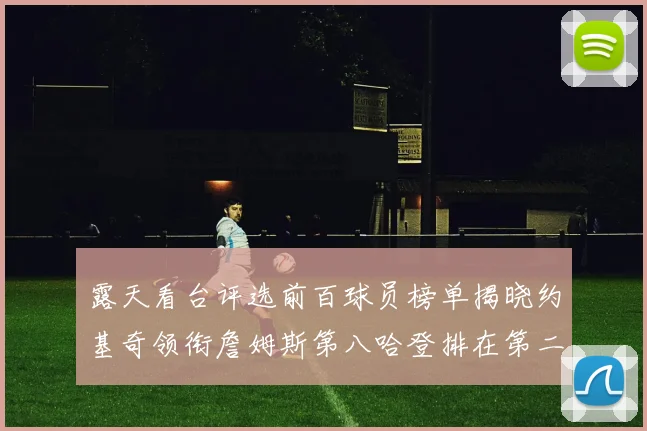 露天看台评选前百球员榜单揭晓约基奇领衔詹姆斯第八哈登排在第二十四位